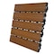 Aura Aura 12 in. W X 12 in. L Honey Teak Composite Balcony/Deck Tiles 6 sq ft, PK6 DS5-W06-RC03 - alternate 1